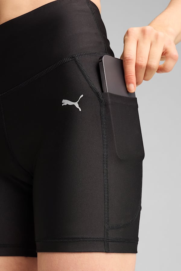 VELOCITY 5" Tight Running Shorts Women, PUMA Black, extralarge